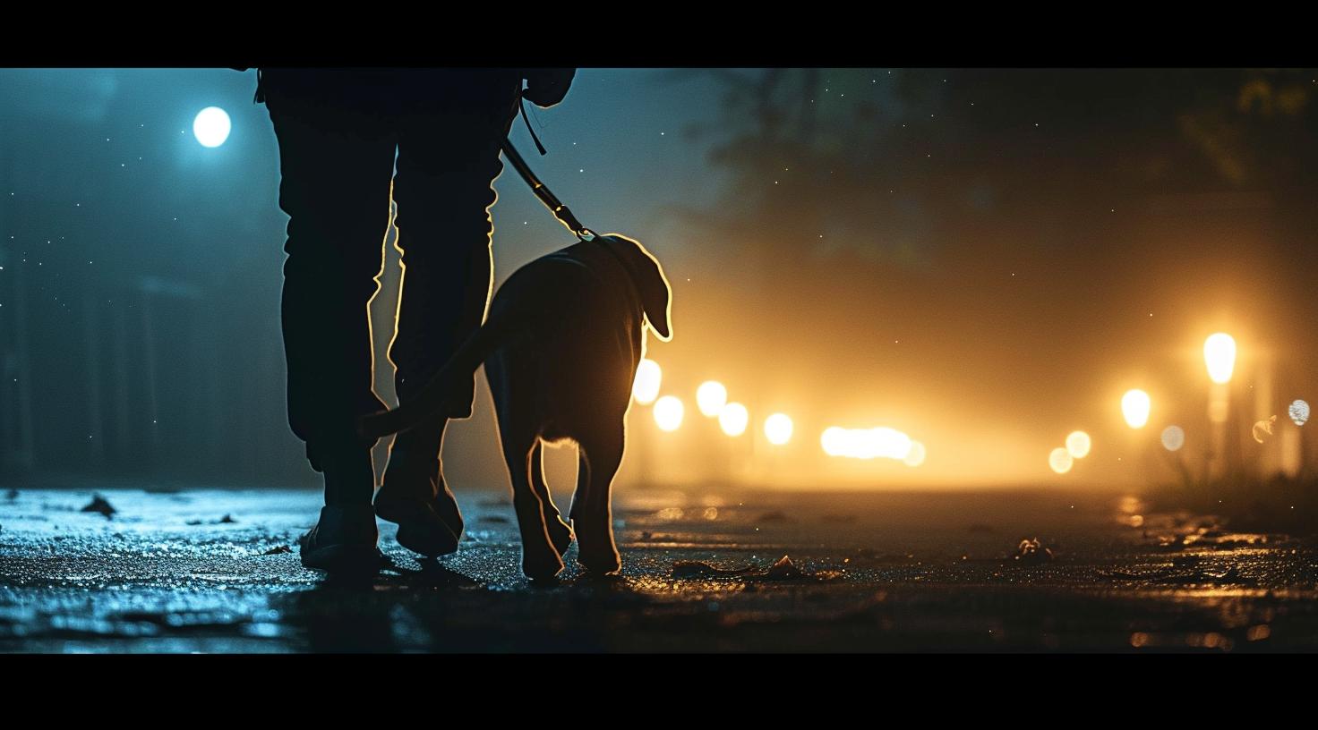 Sicherheit im Dunkeln – Tipps für das nächtliche Gassi gehen mit Ihrem Hund